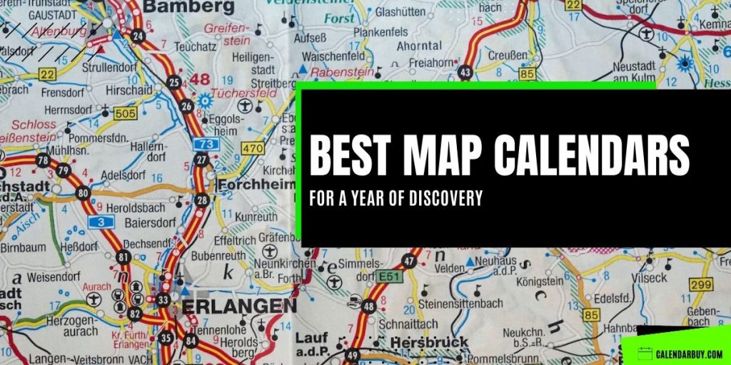Best Map Calendars For A Year Of Discovery 1024x512 